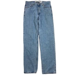 Levi’s 550 relaxed fit light wash jeans. Size 34/36